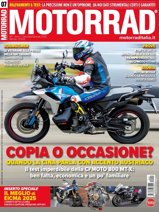 Title details for Motorrad by Sprea S.p.A. - Available